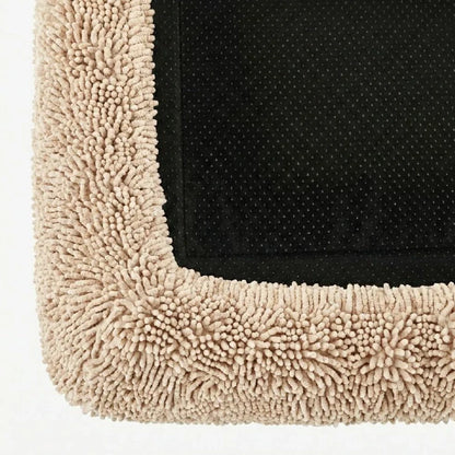 Plush Nap Easy Fit Dog Bed Cover - Cream