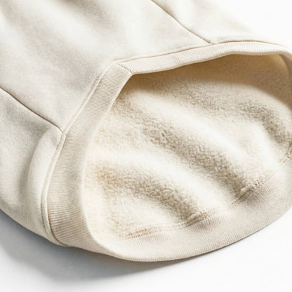 Winter Dog Hoodies - Beige