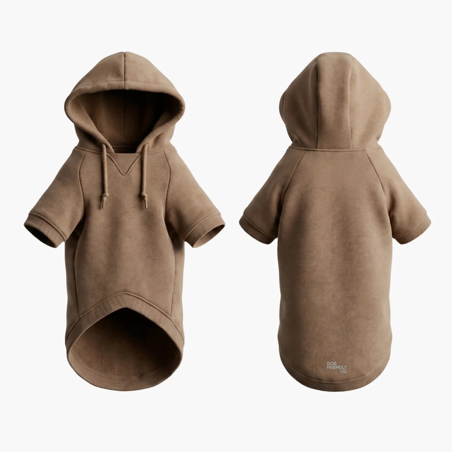 Signature Dog Hoodie - Brown
