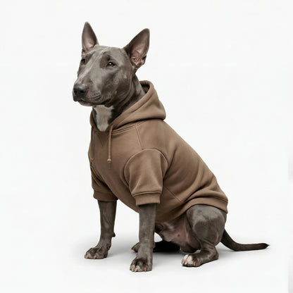 Signature Dog Hoodie - Brown