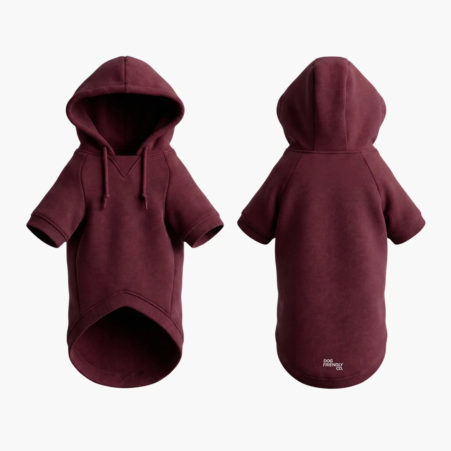 Signature Dog Hoodie - Maroon