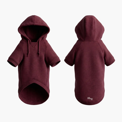 Signature Dog Hoodie - Maroon