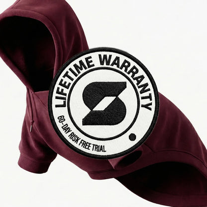 Signature Dog Hoodie - Maroon