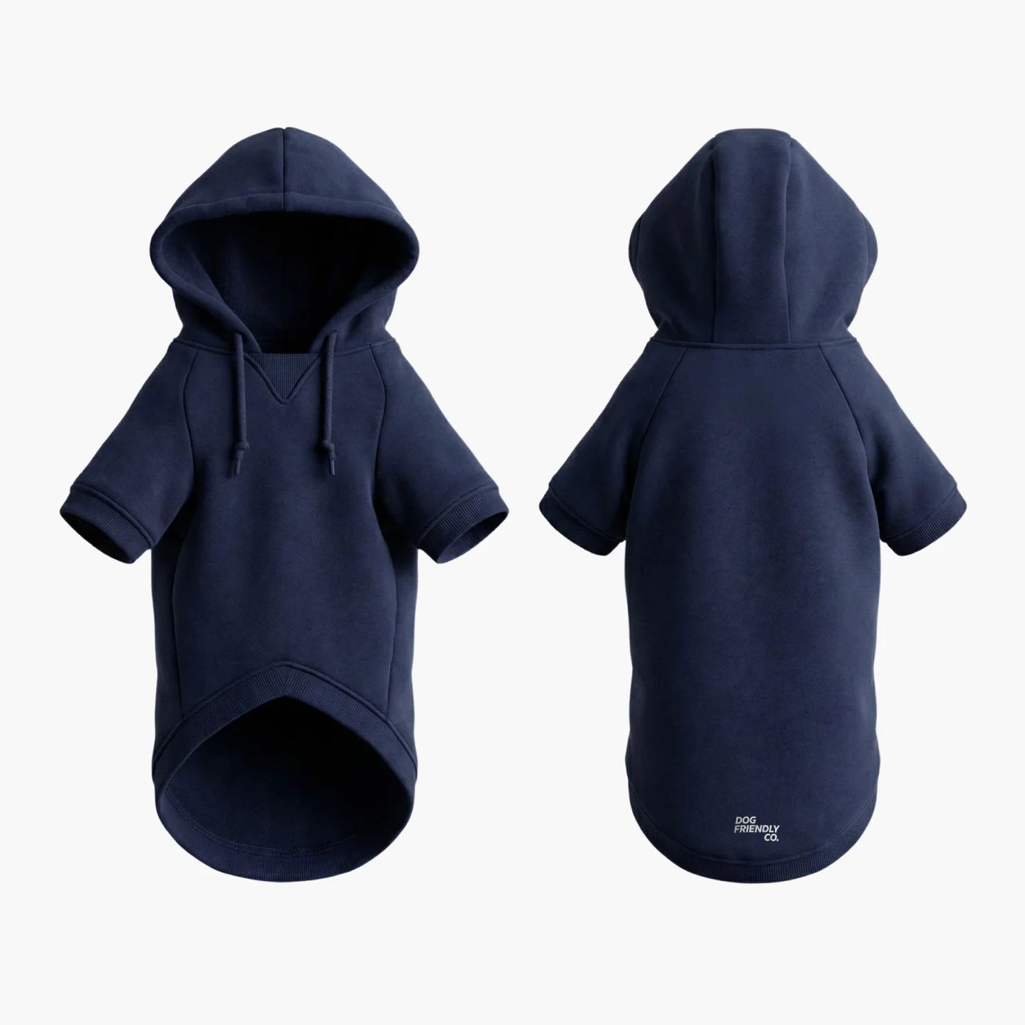 Signature Dog Hoodie - Navy Blue